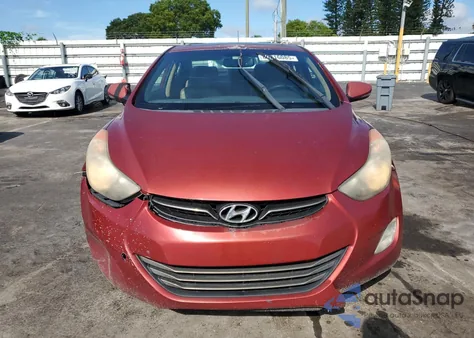 2012 Hyundai Elantra Gls из США, поврежденный, VIN KMHDH4AE4CU335301